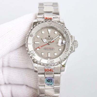ROLEX Yacht Master Replica with Oyster Bracelet ETA 2824 Automatic Movement 37MM Steel Watch